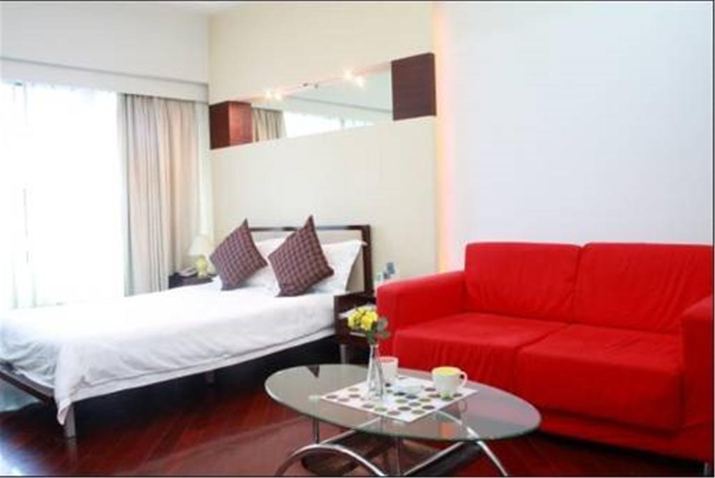 Shanghai Skiline World Union Service Apartment Exterior photo